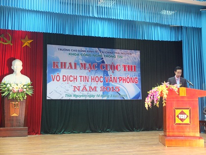 Khai mạc cuộc thi Vô địch Tin học văn phòng 2015 và tổ chức thi vòng 1