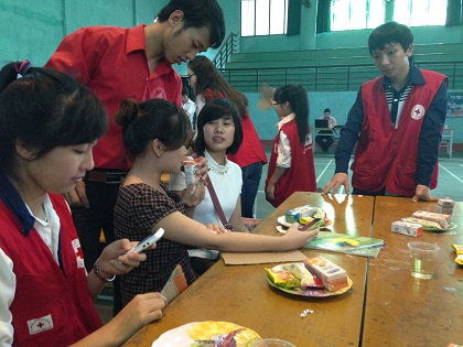 Đoàn TN tổ chức hoạt động hiến máu tình nguyện năm 2014