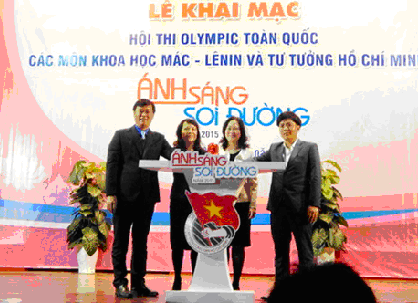 Thông báo “V/v tham gia Hội thi Olympic toàn quốc các môn khoa học  Mác - Lênin và tư tưởng Hồ Chí Minh “Ánh sáng soi đường” năm 2015”