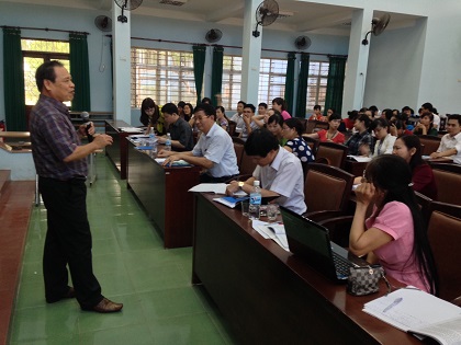 Nhà trường tổ chức tập huấn phương pháp giảng dạy theo Tín chỉ