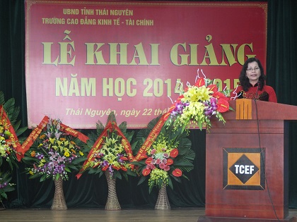 Một số hình ảnh về lễ khai giảng năm học mới 2014 - 2015